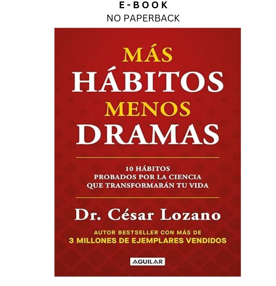 Buy Más hábitos, menos drama. 10 hábitos ebook, instant digital download PDF from LD Global