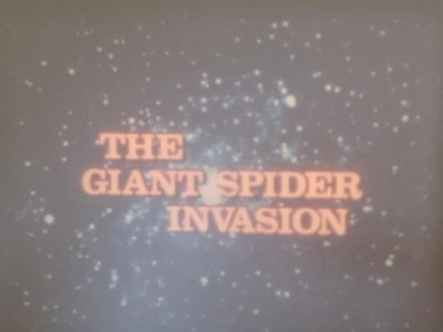 THE GIANT SPIDER INVASION 1975 SUPER 8 COLOUR SOUND 600FT 8MM CINE FILM