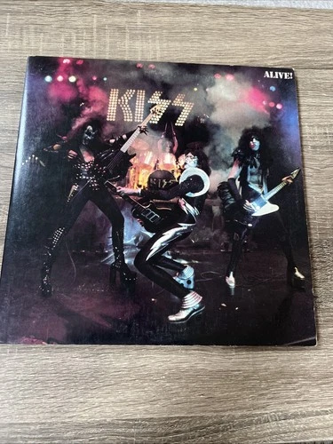 KISS - Alive - Vinyl Double Album - 1975 Casablanca Records - W/ Insert Booklet