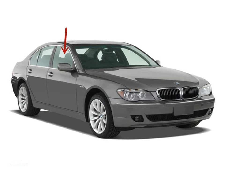 BMW 745i 750i 760i Alpina B7 02-08 Front Right Door Window Glass - Imagem 2 de 2