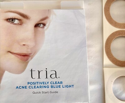 TRIA Positively Clear Acne Cleansing Blue Light w Cable FDA