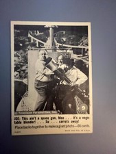 1966 Fleer THREE 3 STOOGES Black & White TV Card #9 This Ain’t A Space Gun Moe