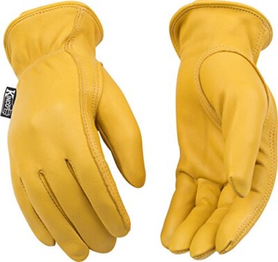 Kinco 90W-M 90W Unlined Premium Grain Deerskin Leather Driver Women's Glove