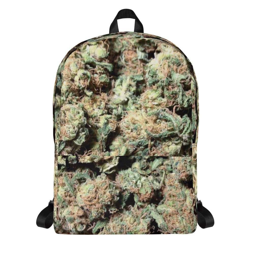 Premium Backpack Bud All Over Print for Trendy Style-image