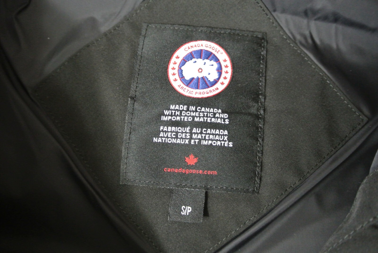 NEW Canada Goose Men's Emory Parka in Black- Size S #DC340 image 9
