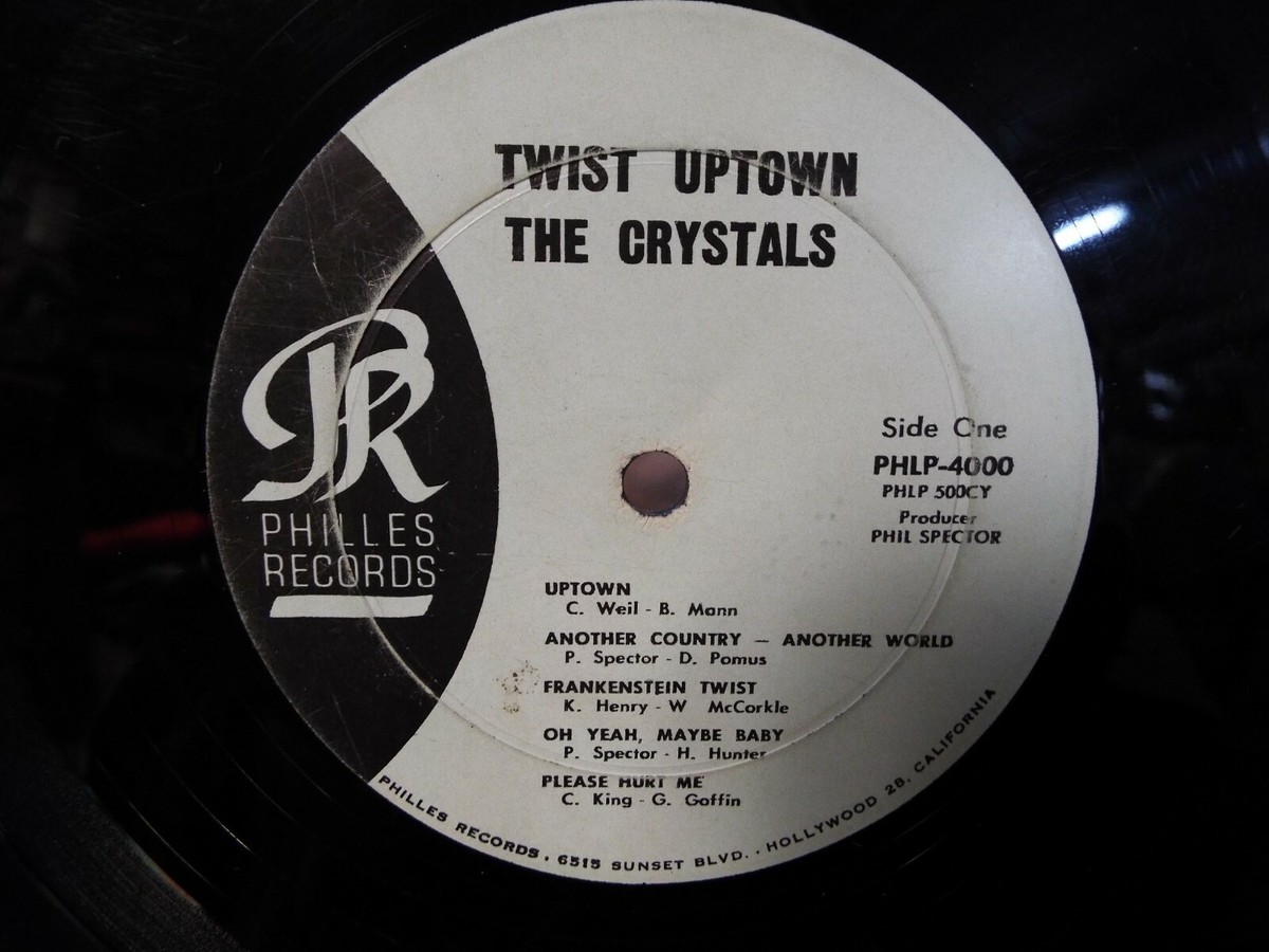 THE CRYSTALS TWIST UPTOWN 1962 RARE PRESSING LP VINYL ALBUM | eBay