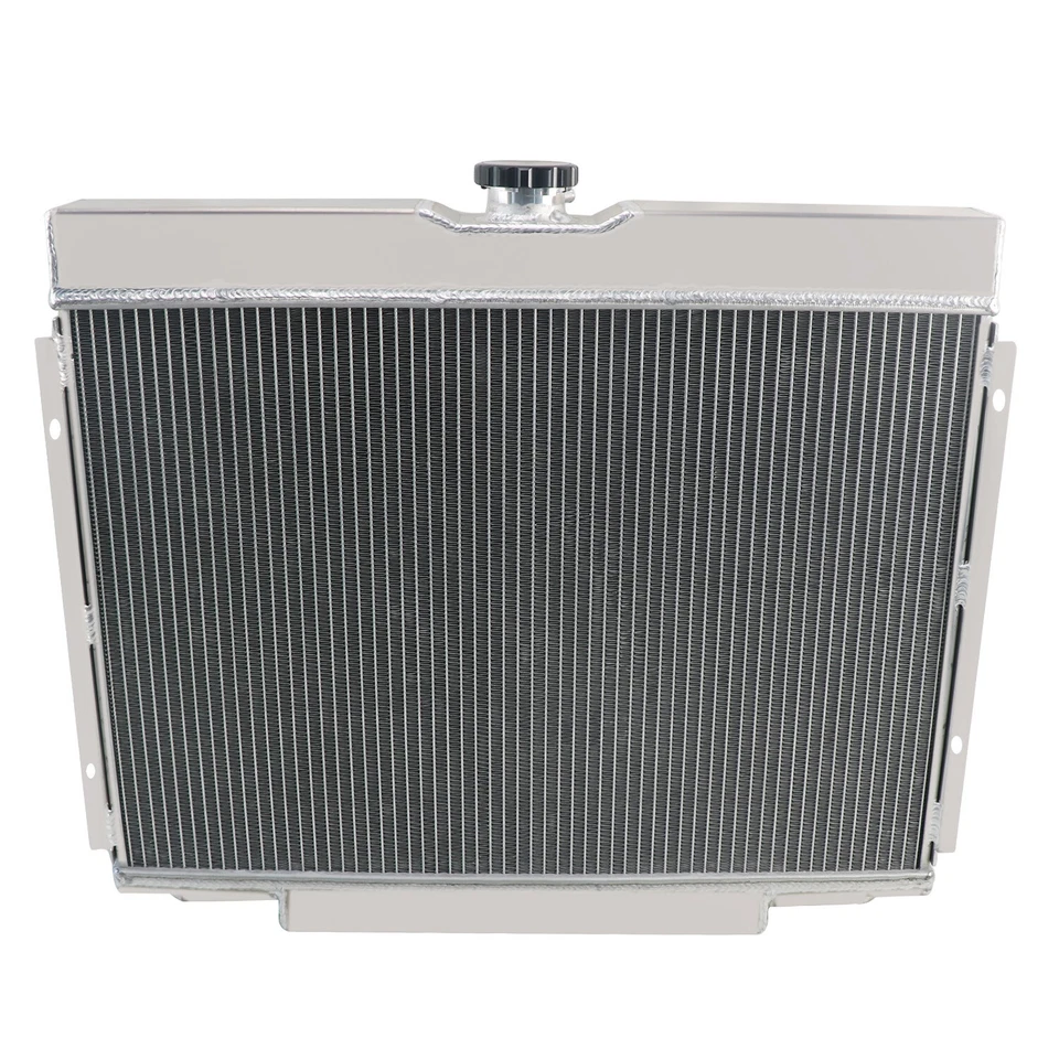4-Rows Aluminum Radiator For 1967-70 1969 1968 Ford Mustang/Cougar/Fairlane V8 - Imagem 4 de 4