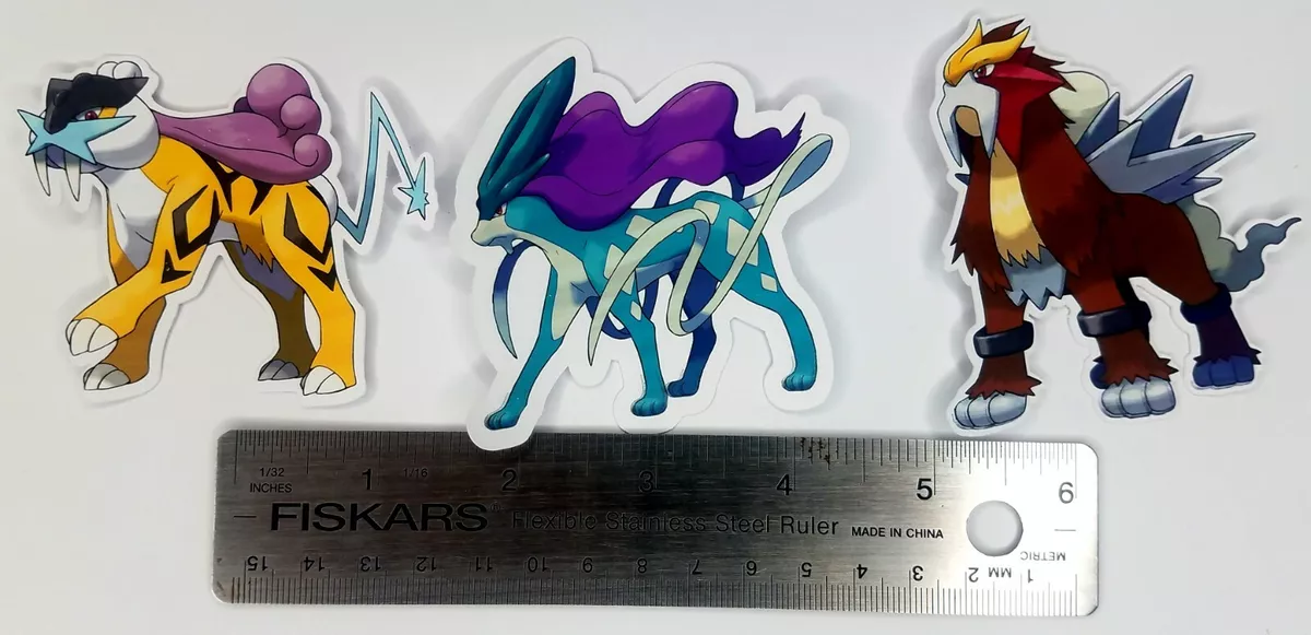 Suicune, Entei, and Raikou  Dog pokemon, Pokemon tattoo, Pokemon