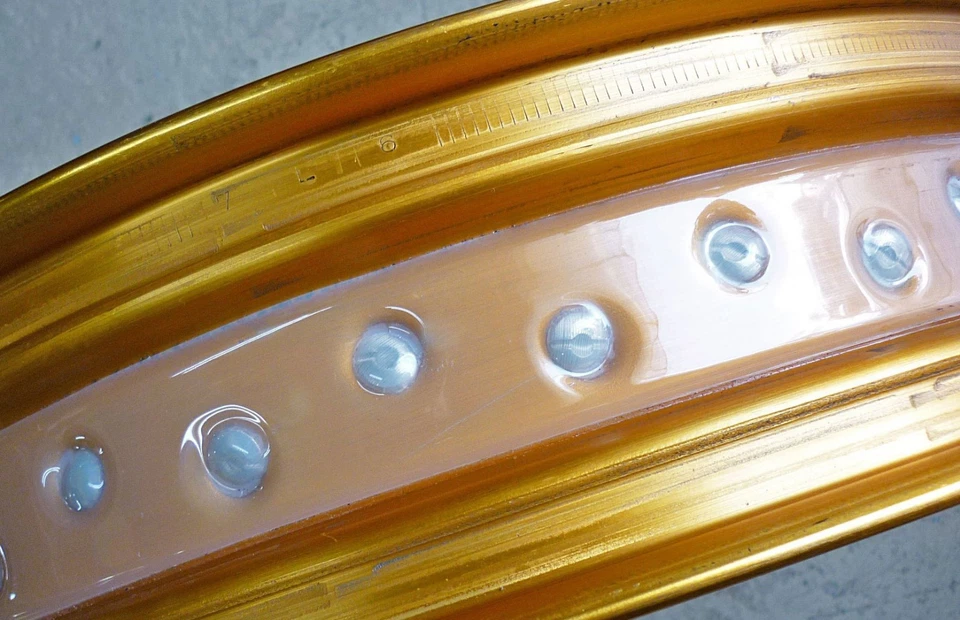 Kit de rueda tubeless Kawasaki Versys X 250/300 radios llanta FR2153D OUTEX Foto 3 de 4