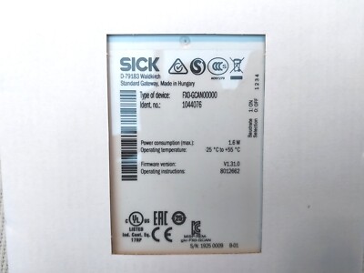 Sick FX0 GCAN00000 Standard Gateway NEU