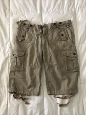 Kama Classics Cargo Shorts with Suspender Buttons Size 28