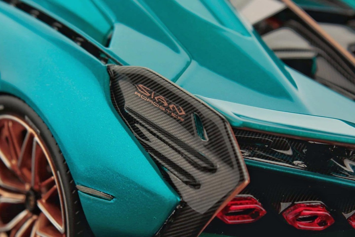 Lamborghini Sian Roadster in 1:18 Scale by MR Collection | eBay