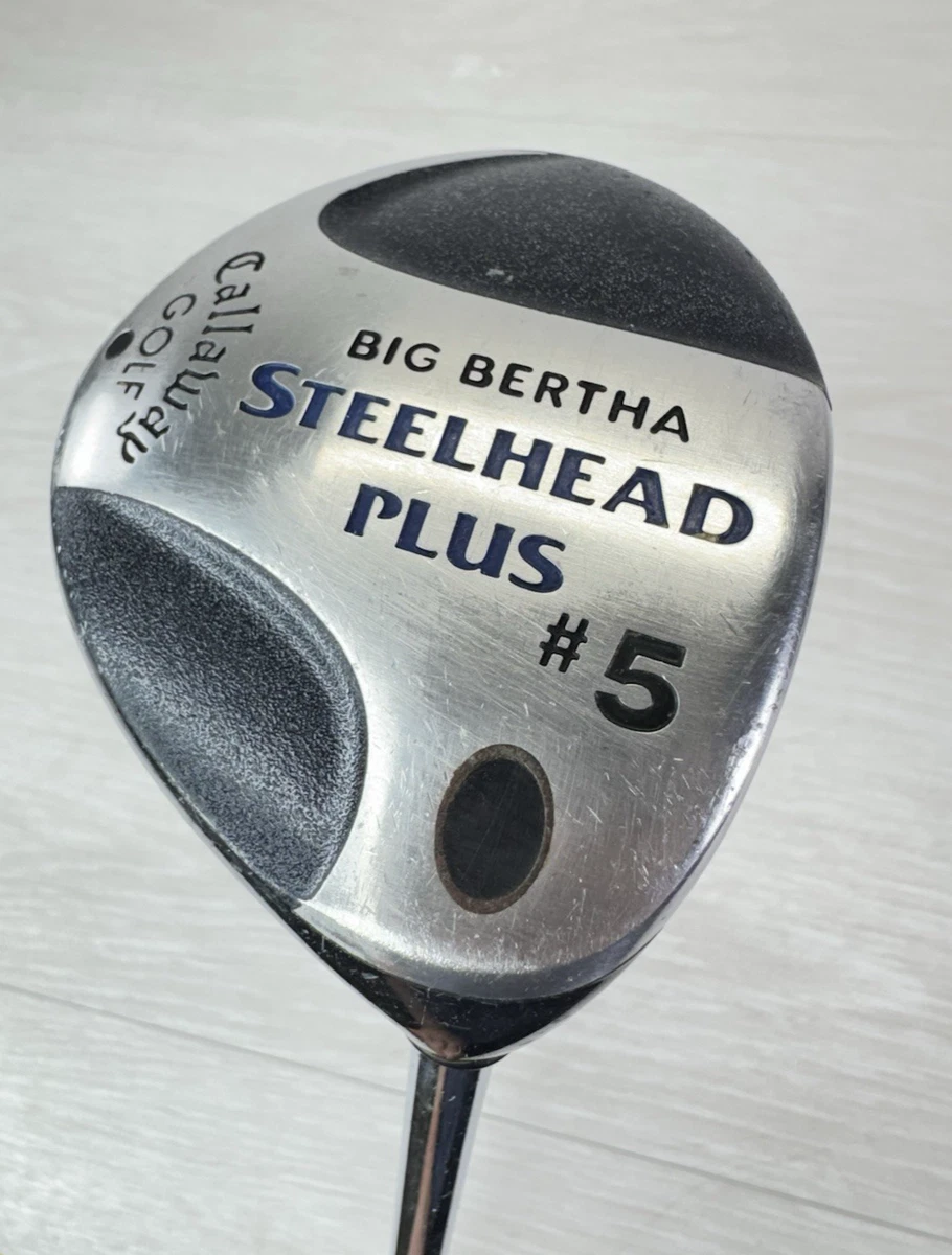 Bois De Parcours Callaway Big Bertha Steelhead Plus #5 – 18°, Tige Acier Régulière, Homme