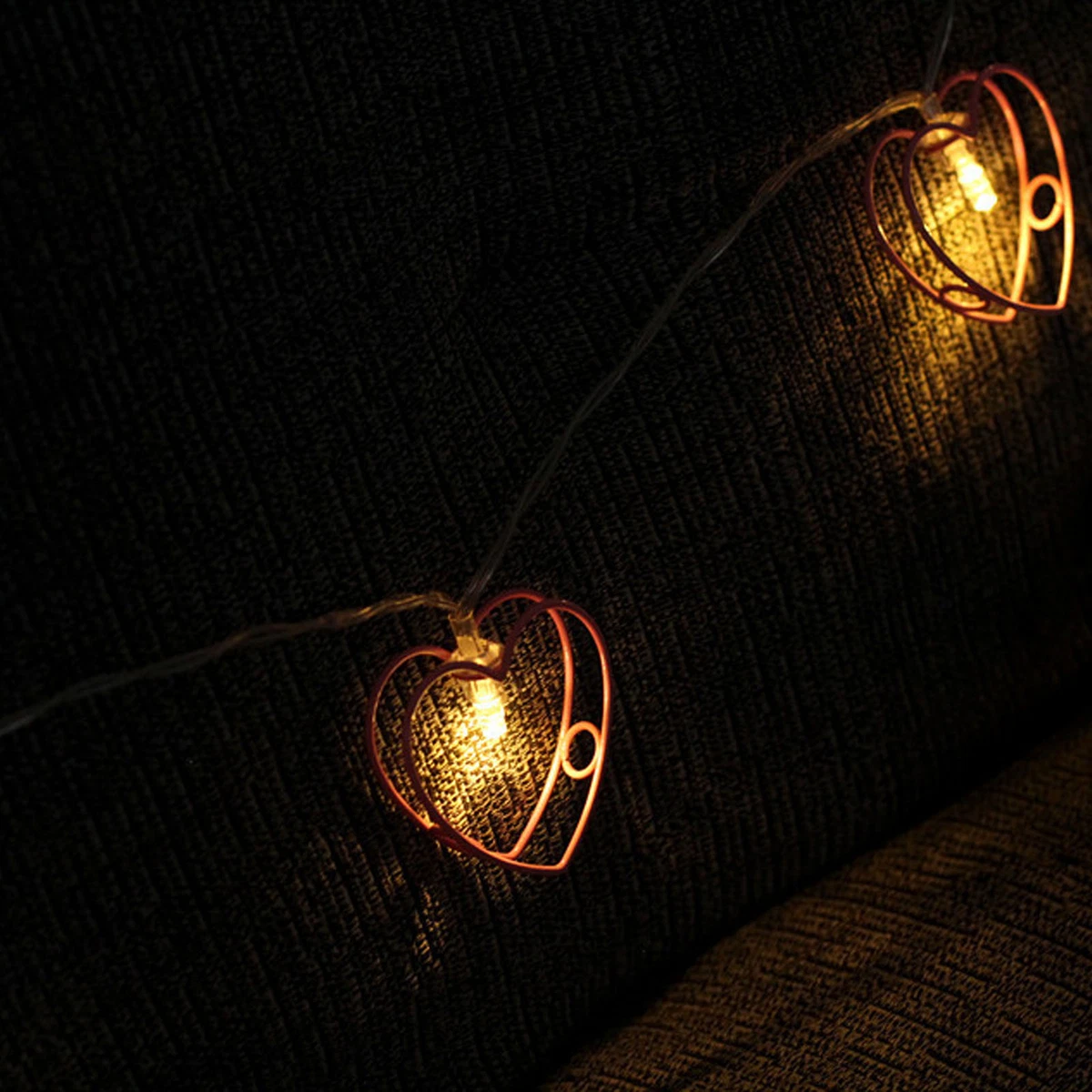 Heart twinkle cheap lights