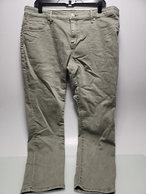 Ava & Viv Olive Green Jeggings Size 16W RK25