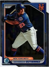 2024 Bowman #BCP-59 Daiverson Gutierrez Chrome Prospects