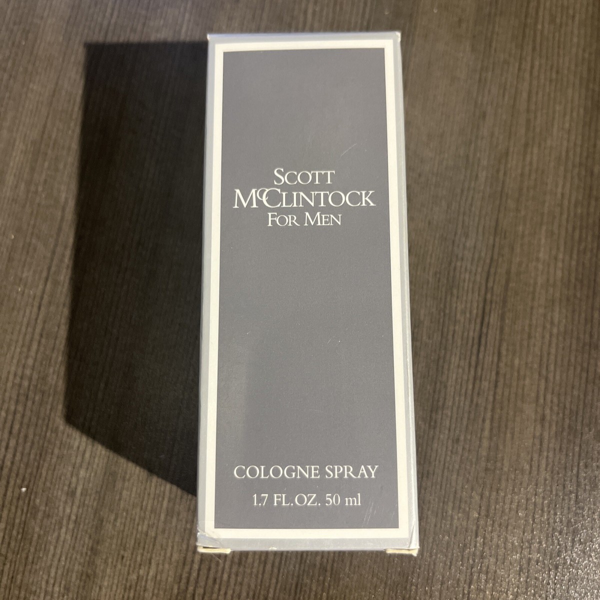 Scott McClintock for Men 1.7oz/50ml Cologne Spray. New In Box