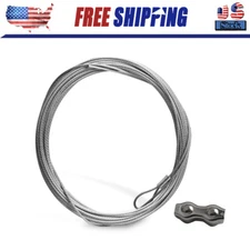 Lock Latch Release Cable & Clamp FJ7595-1 for Rotary Lift SPOA88, SP98,SPO98