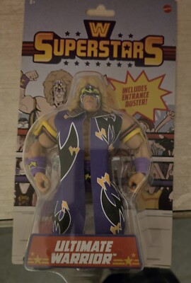 WWE Superstars Series 2 ULTIMATE WARRIOR Wrestling Figure  New