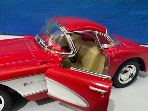 Licensed 1957 Chevrolet Corvette collectable Die-cast birthday present sleeves - Picture 10 of 11