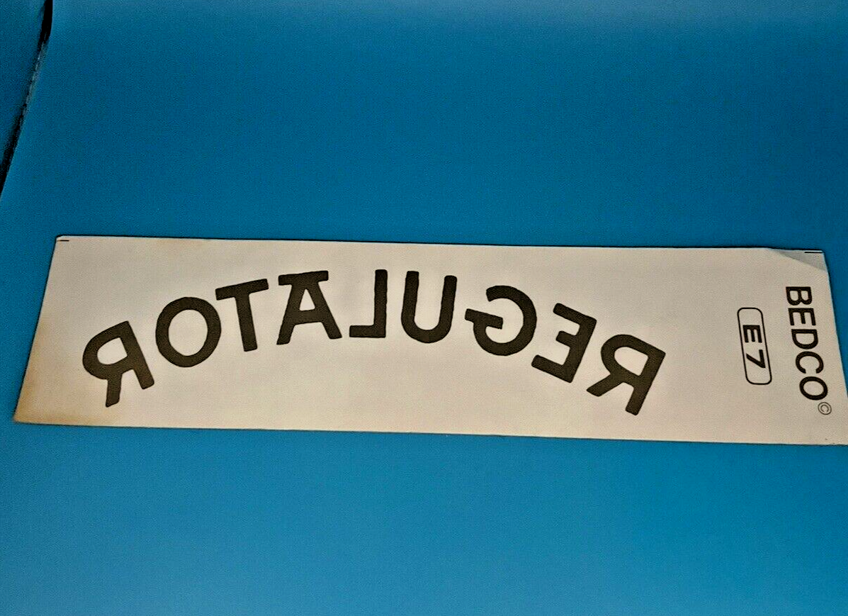 Antique Clock _ Transfer Regulator (Old Stock) E7 eBay