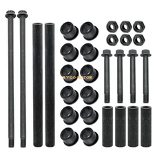 Upper Lower A Arm Bushings Bolts Nuts Shaft Collar for Yamaha YFZ450 2004-2013