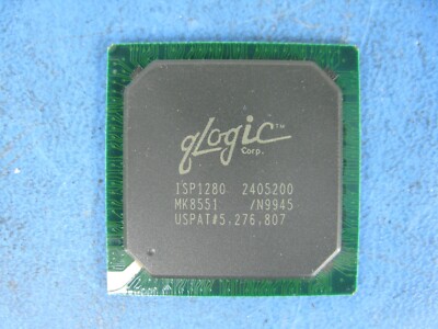 (1) QLOGIC ISP1280 2405200 Intelligent Dual SCSI Processor 