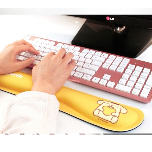Cute Sanrio Keyboard Wrist Rest Cushion Gel Pad Kuromi My melody Hello Kitty - 第 4/15 張圖片