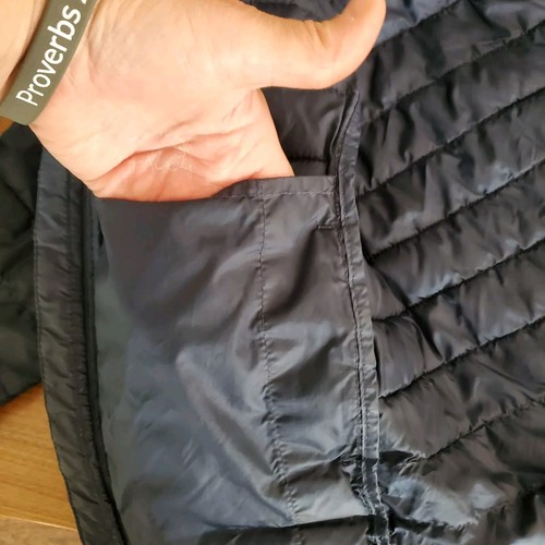 Gap Kids Boys Small Primaloft Warm Fall Puffer Jacket HoodBlue Ombre Lightweight - Picture 15 of 17