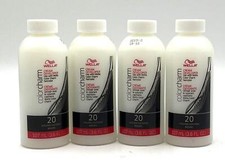 Wella ColorCharm Cream Developer 20 Volume 3.6 oz-4 Pack