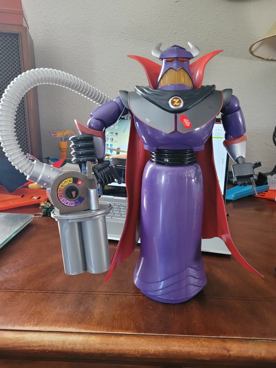Disney Store Toy Story 2 Emperor Zurg 15 Inch Talking Action Figure Tested
