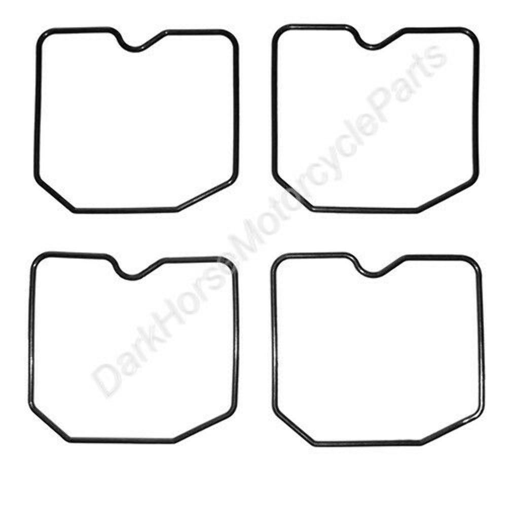 4x Carburetor Float Bowl Gaskets for Kawasaki ZX900 Ninja 84
