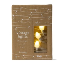 TAG - Everyday - Vintage Bulbs LED String Lights - 207668