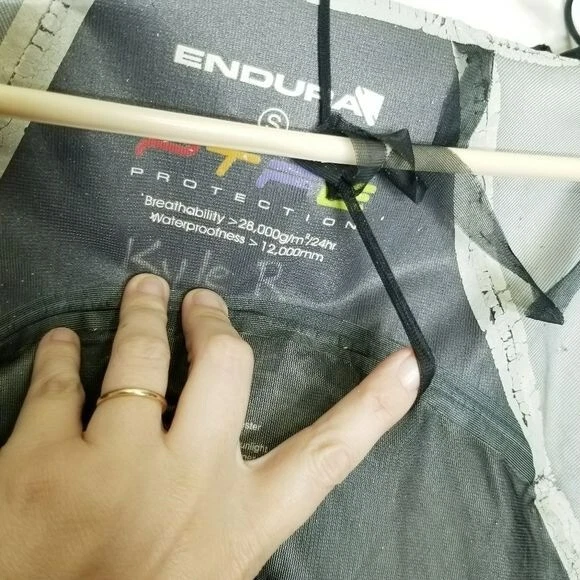 Endura PTFE Protection Waterproof Cycling Biking Jacket Mens S Black Polyester - Image 4 of 4