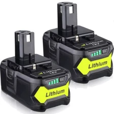 2 Packs For Ryobi P108 18V 7.0Ah High Capacity Tool Battery 18Volt Lithium-Ion