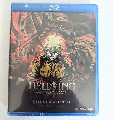 Hellsing Ultimate, Volumes V-VIII (Blu-ray/DVD, 2012, 5-Disc Set) for