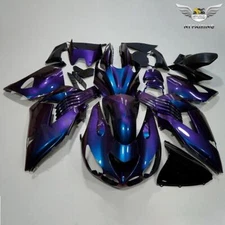 NTU Injection Mold Chameleon Fairing Fit for Kawasaki Ninja ZX14 2006-2011 b054