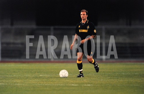 Photo Vintage PSG Années 90 – Tirage Original Presse Foot (20x15 Cm) – Bernard Lama