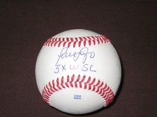 NEW YORK YANKEES GREAT LUIS SOJO AUTOGRAPH SIGNED INSCRIBED BASEBALL COA 