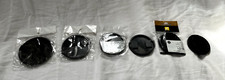 Set of 6: Lens Caps, 82mm, 72mm, 67mm, 62mm, 58mm, 55mm, Nikon, Sealed/Excellent