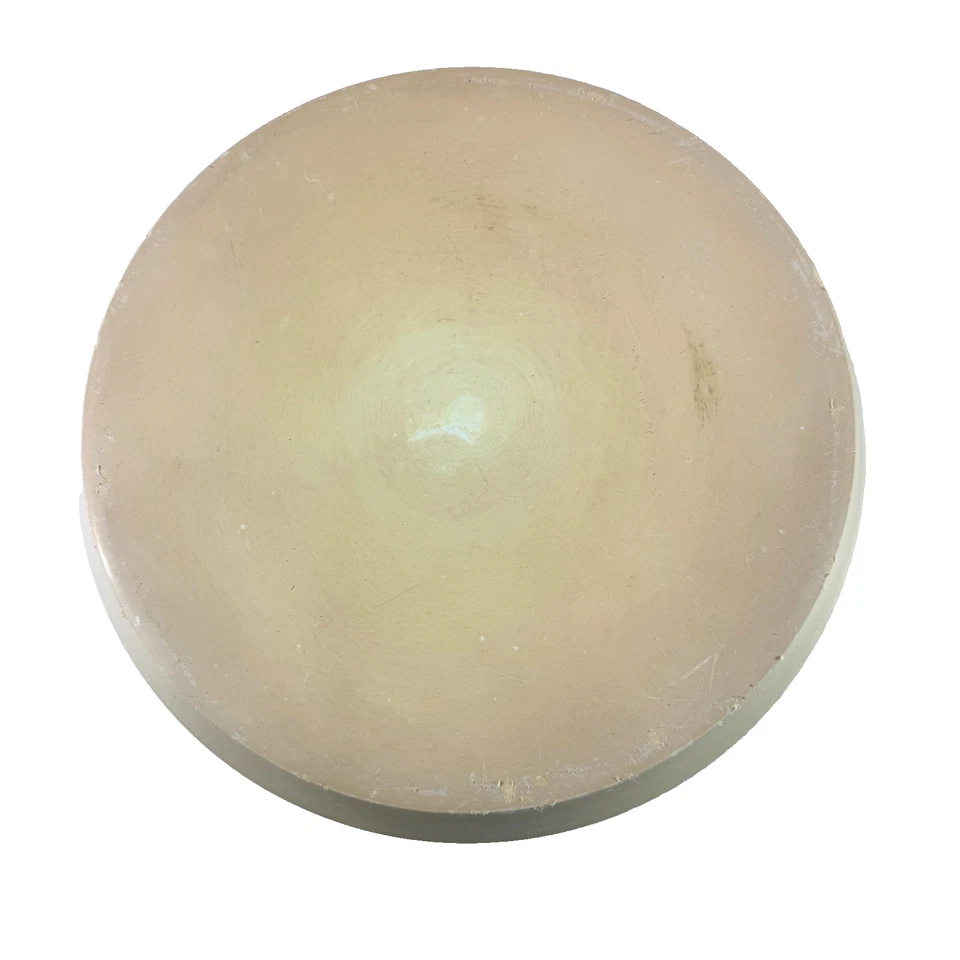 Lot of 2 Vintage 70s Tam Tam Tulip Stools Stackable Plastic Space Age Orange - Image 3 of 4