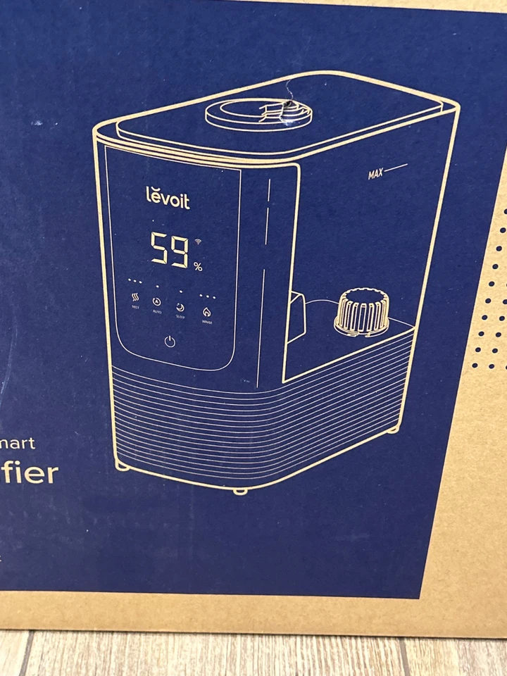 LEVOIT Humidifier OasisMist 4.5L Smart for Home Warm & Cool Mist Air White *NEW - Image 4 of 4