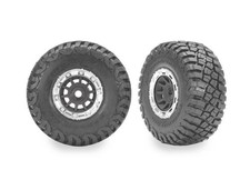 Traxxas 10870-gray 1.4 Gray Chrome Wheels W Bfg Mud-terrain Tires 2