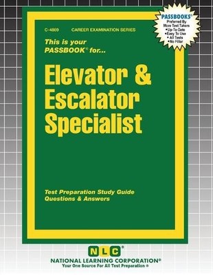 Passbooks Elevator & Escalator Specialist (Taschenbuch) (US IMPORT)