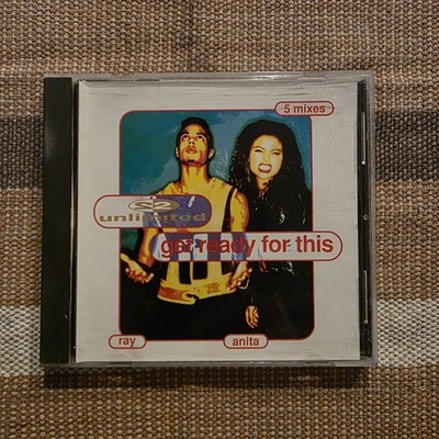 2 Unlimited - Get Ready for This (CD) Maxi Single 5 Mixes 1994 Radikal Records