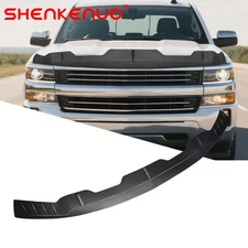 For 2019-2024 Chevy Silverado 1500 Black Hood Shield & Deflector Bug Protector.