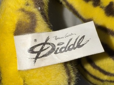 Diddl Posable Tiger Plush Mouse German Artist Thomas Goletz Jungle