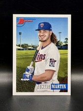 2021 Bowman Heritage - Prospects Image Swap Variation Austin Martin #134 (RC)
