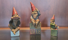 Vintage Lot of 3 Tom Clark Gnomes RETIRED  Sp...