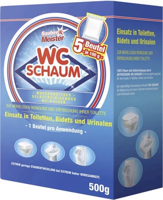 WC-Reinigungsschaum 5 x 100 g WC Schaum
